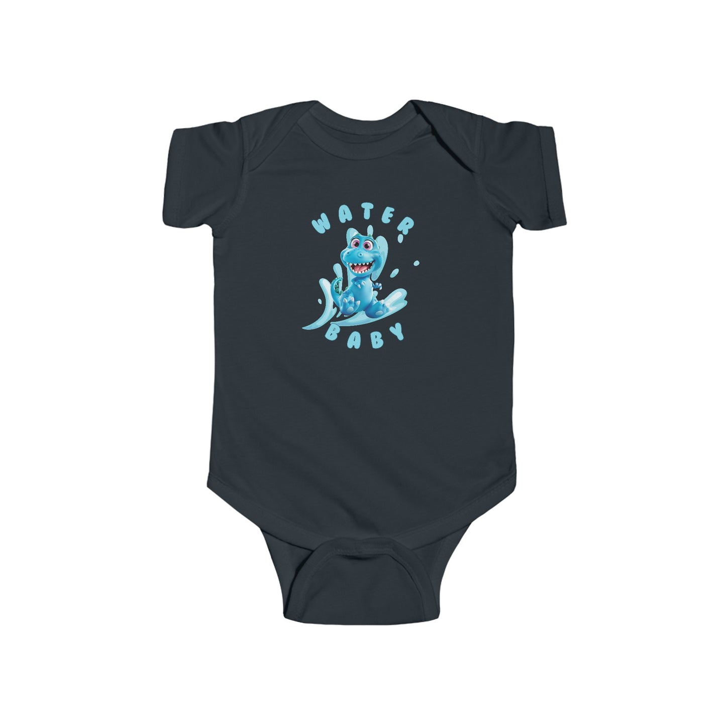 Water Baby - Dinosaur Splash Infant Bodysuit, Babygrow