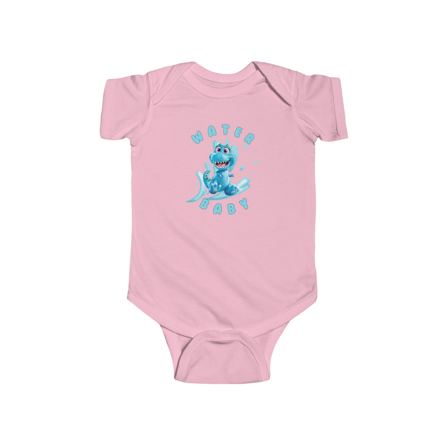 Water Baby - Dinosaur Splash Infant Bodysuit, Babygrow