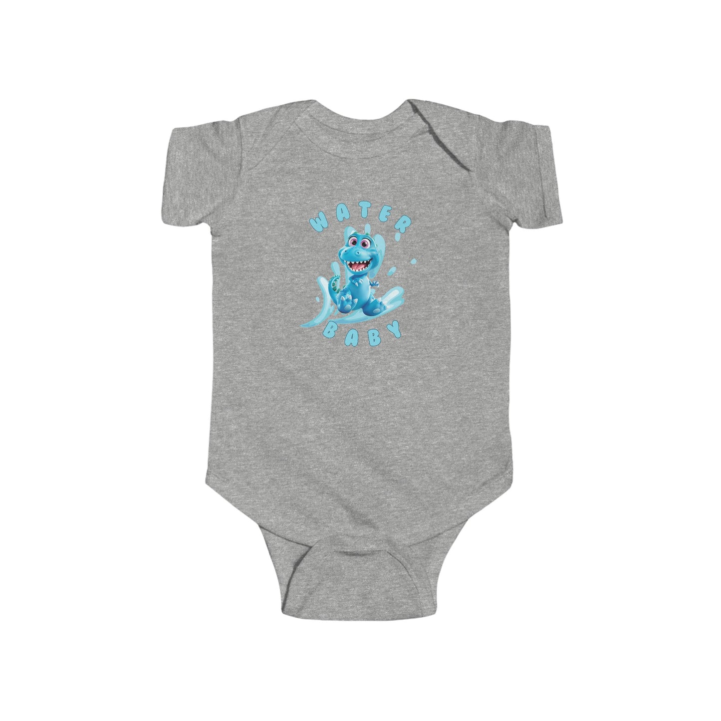 Water Baby - Dinosaur Splash Infant Bodysuit, Babygrow