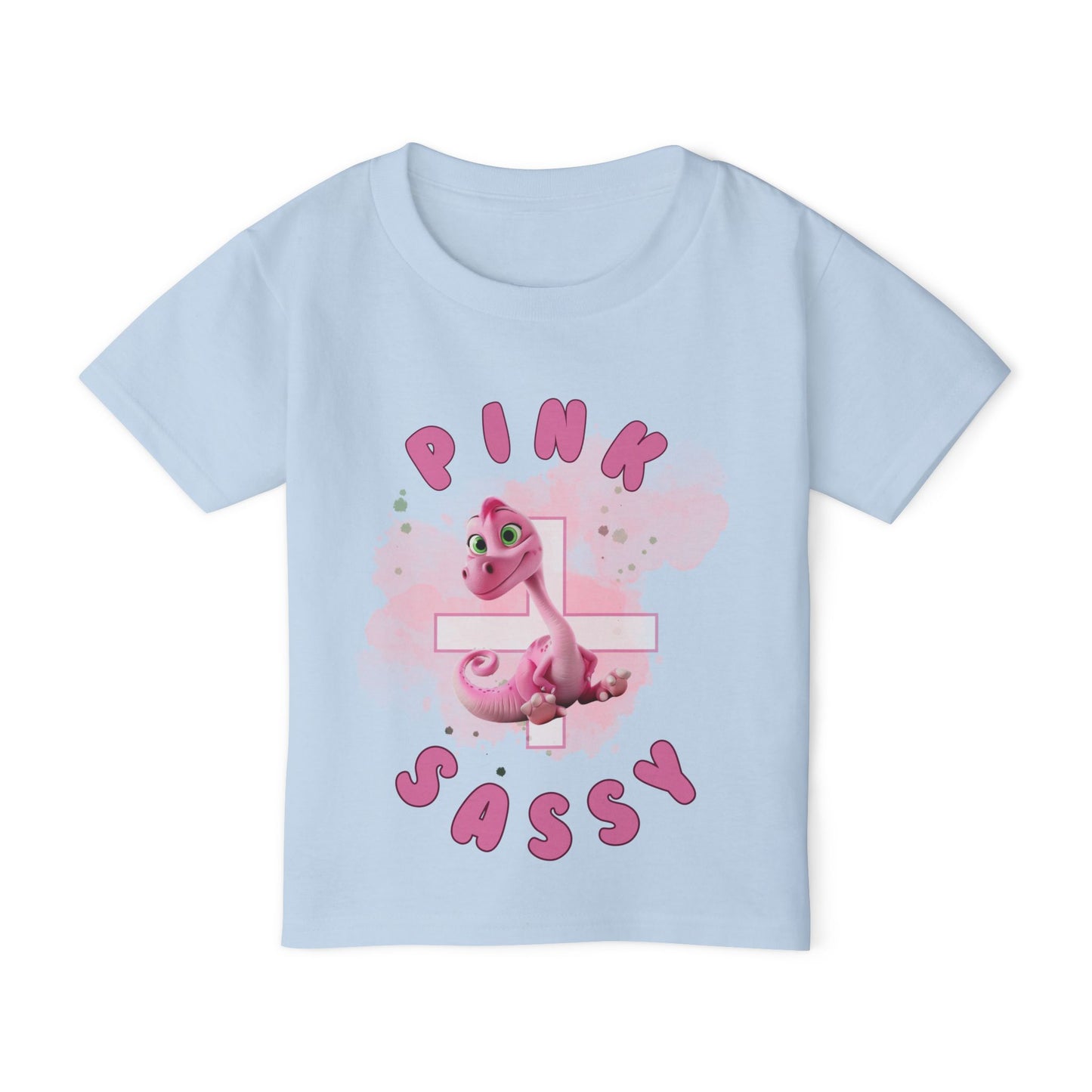 Pink + Sassy - Dinosaur Splash Kids T-Shirt