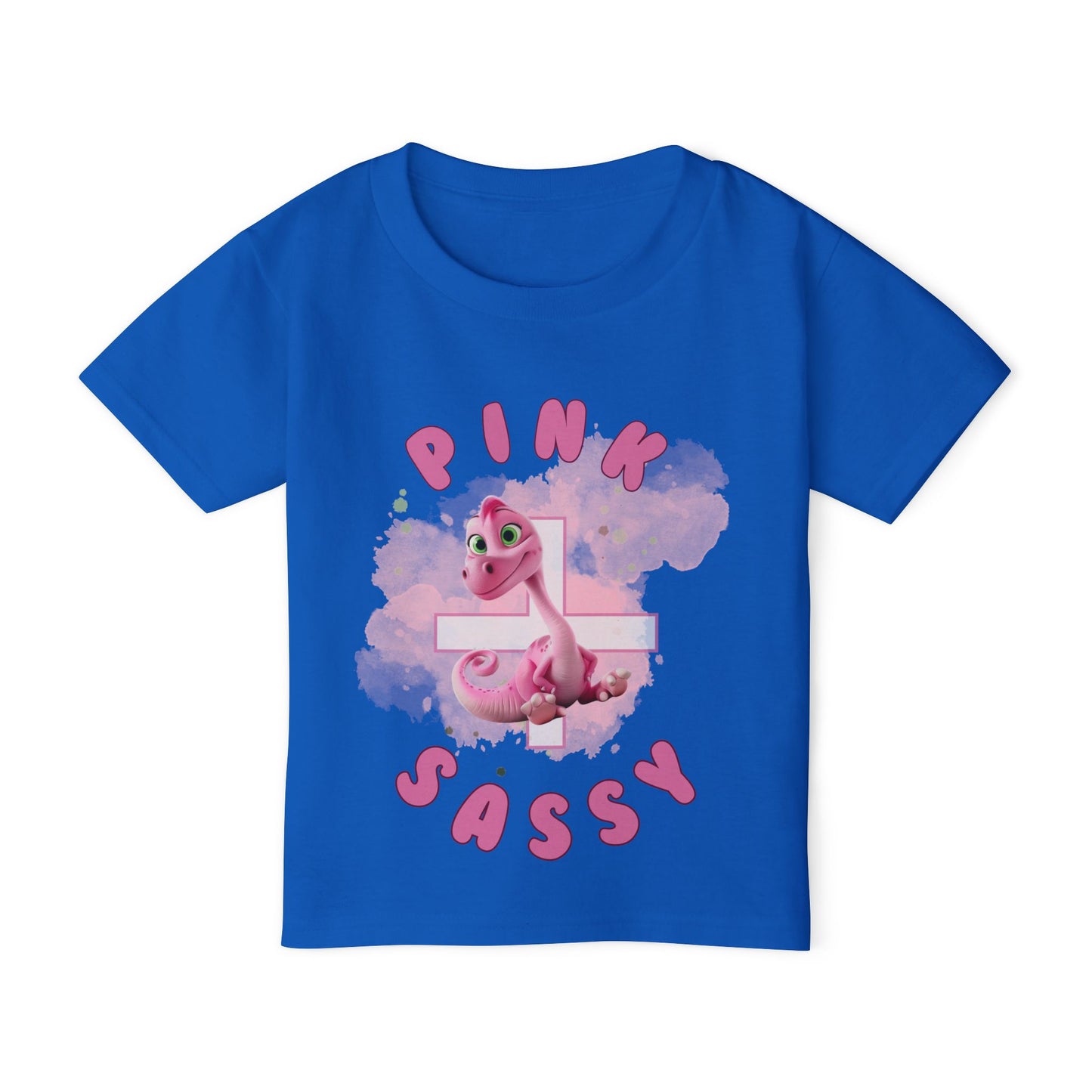 Pink + Sassy - Dinosaur Splash Kids T-Shirt