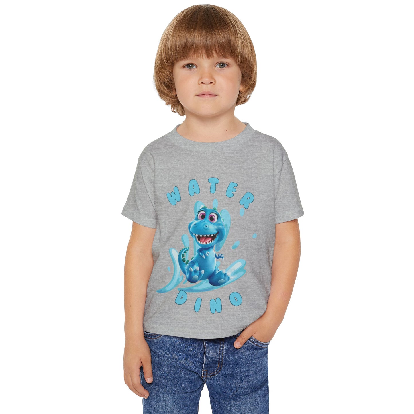 Water Dino - Dinosaur Splash Kids T-Shirt