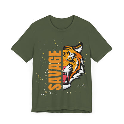 Savage Half Tiger T-Shirt