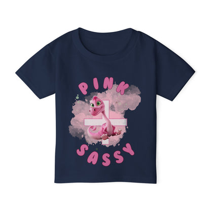 Pink + Sassy - Dinosaur Splash Kids T-Shirt