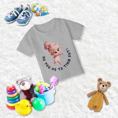 No You Go To Time Out - T-shirt for kids (1)