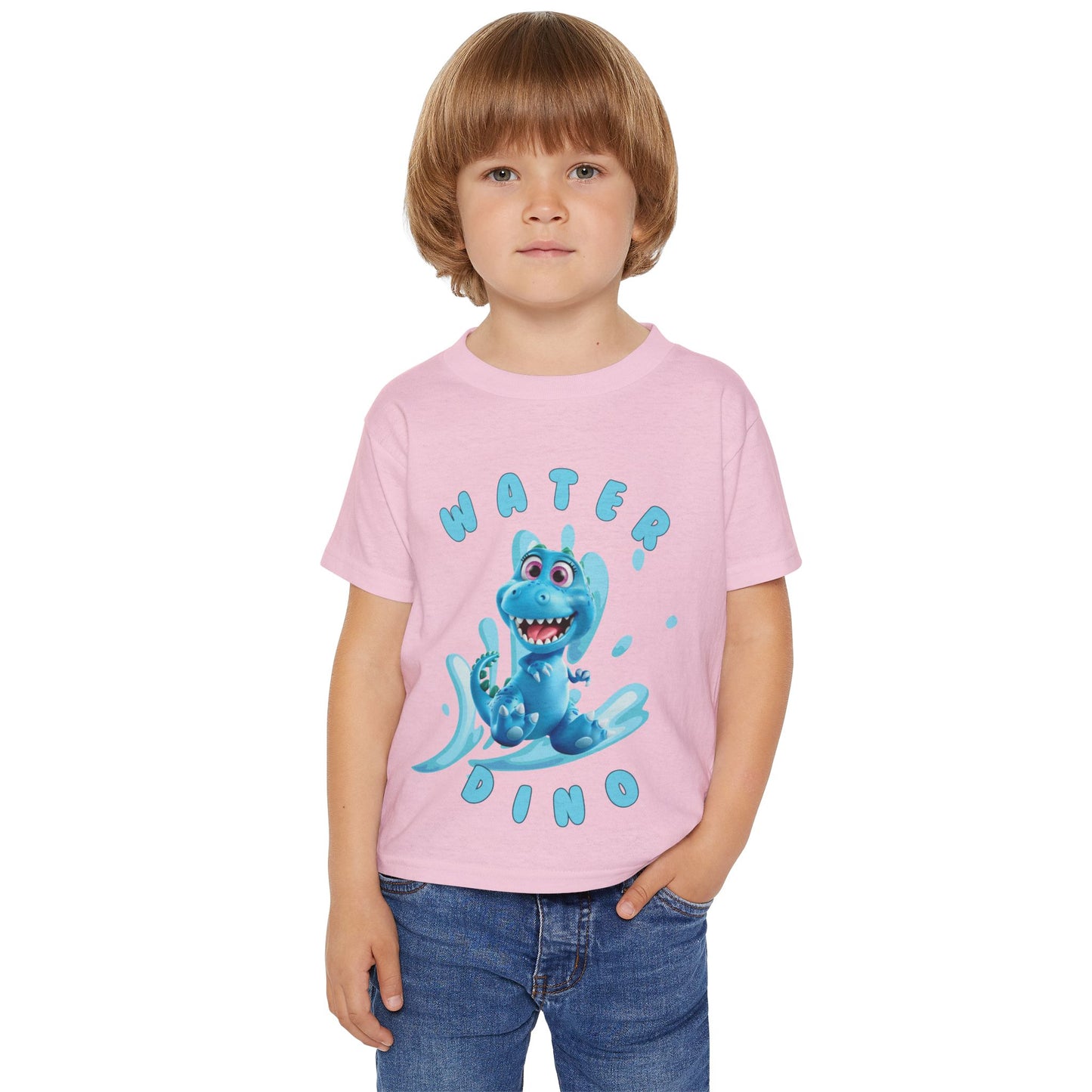 Water Dino - Dinosaur Splash Kids T-Shirt